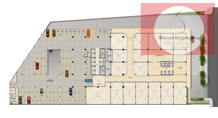 Conjunto Comercial-Sala para alugar, 212m² - Foto 10